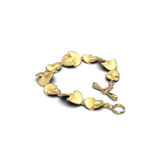 Elegant Gold Bracelet Made in Italy - Oltremare Gioielli