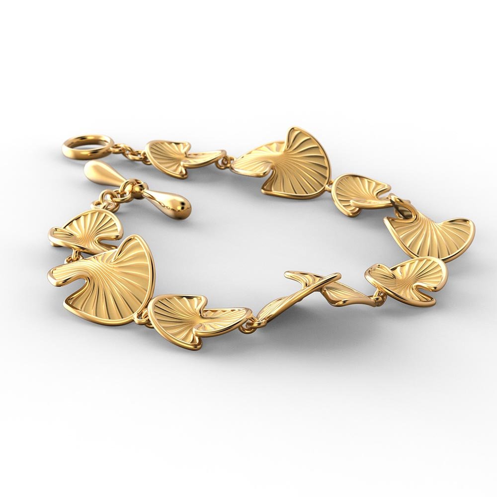 Elegant Gold Bracelet Made in Italy - Oltremare Gioielli