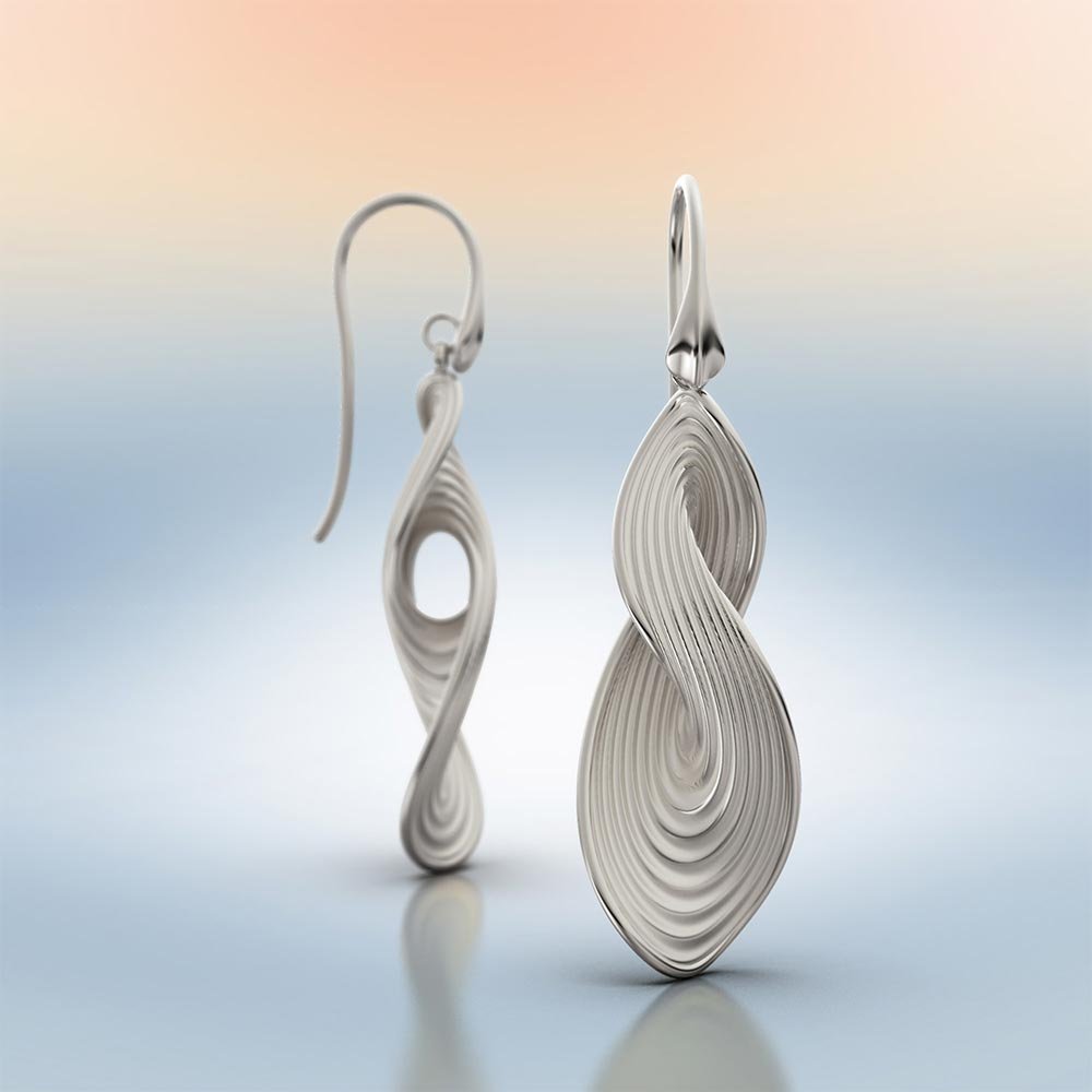 Italian Design Dangle drop earrings - Oltremare Gioielli