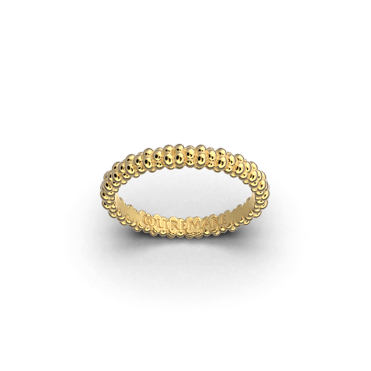 solid gold wedding band handmade in Italy,  14k or 18k Solid Gold  Width and Thickness: width of 3 mm and a thickness of 2 mm  Handmade in Italy by Oltremare Gioielli