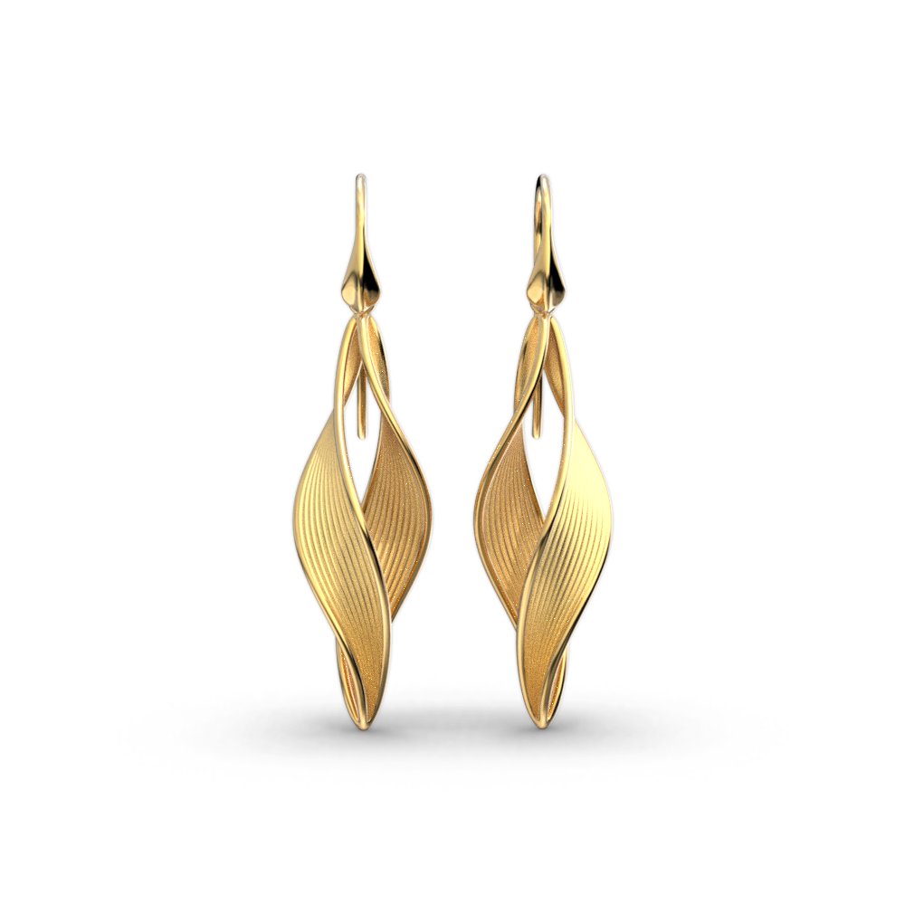 Elegant Dangle Drop Earrings Made in Italy - Oltremare Gioielli