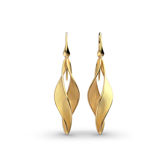 Elegant Dangle Drop Earrings Made in Italy - Oltremare Gioielli