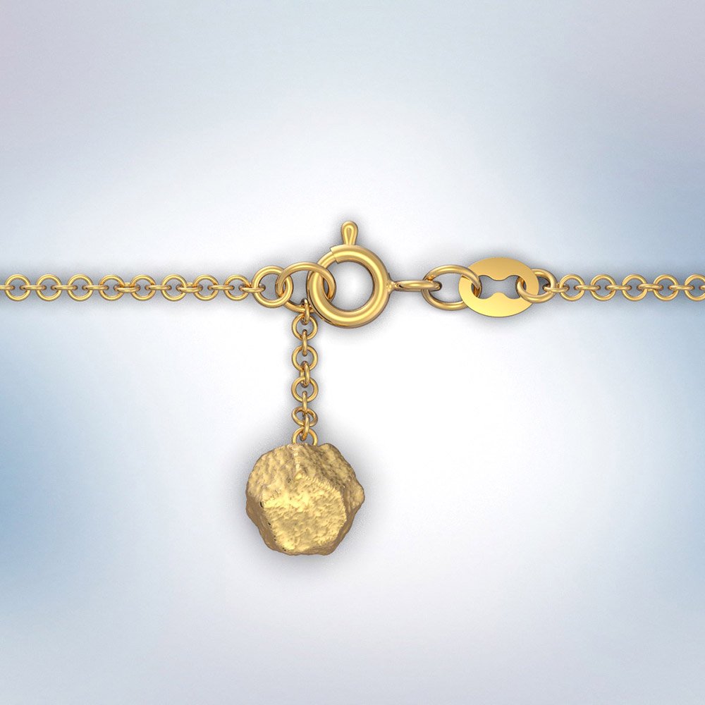 Italian Gold Y Necklace - Oltremare Gioielli