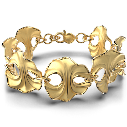 Marine Link Gold Bracelet - Oltremare Gioielli